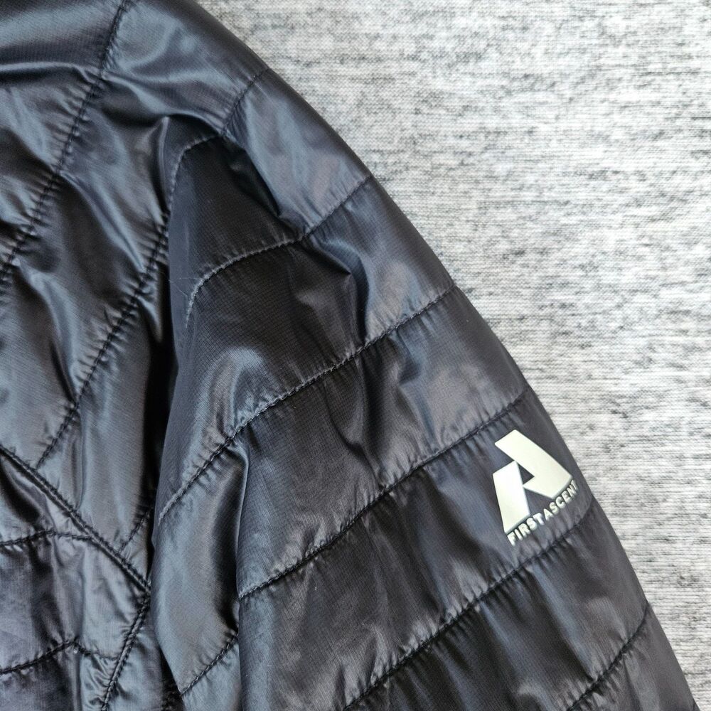 Eddie Bauer First Ascent Jacket Women L PrimaLoft Pertex Quantum Reversible Hood - Picture 11 of 12